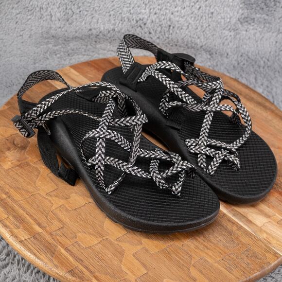 Chaco ZX/2 Classic Women's sz 9 Outdoor Active Sandals Boost Black J106266 - Picture 1 of 6